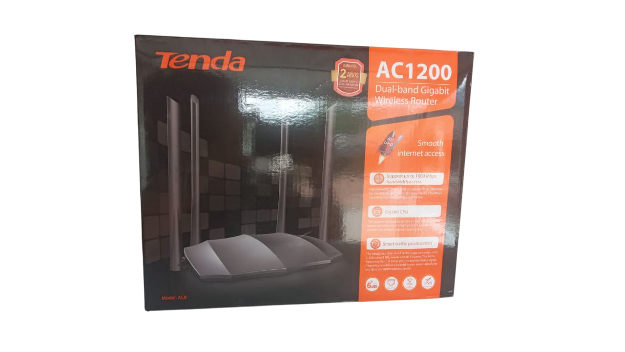 ROUTER AC1200 4 ANTENAS TENDA